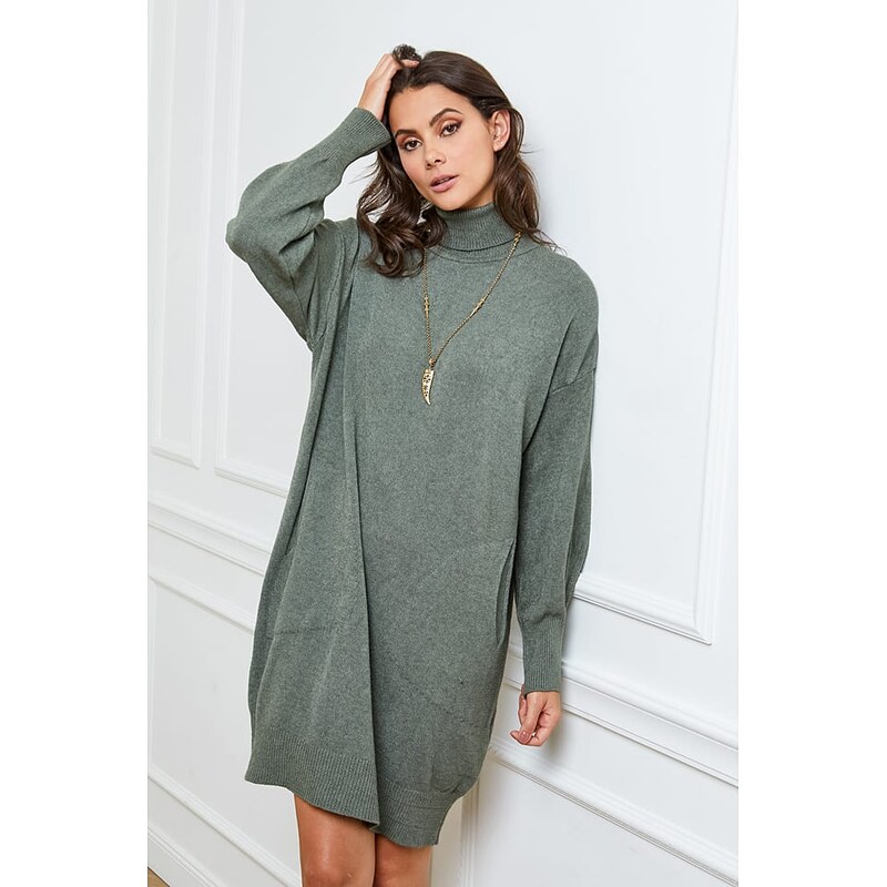 Šaty Joséfine Khaki 9668270 115330638