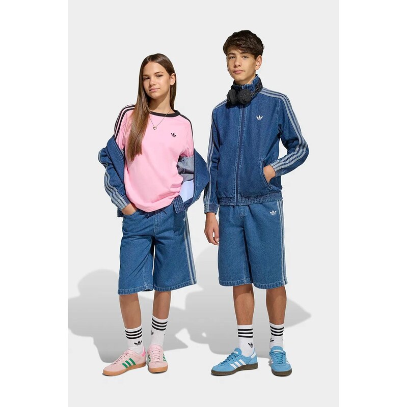 adidas Originals Dětské riflové kraťasy adidas Originals