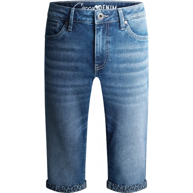SOCCX Capri džiny RO:MY Regular Fit