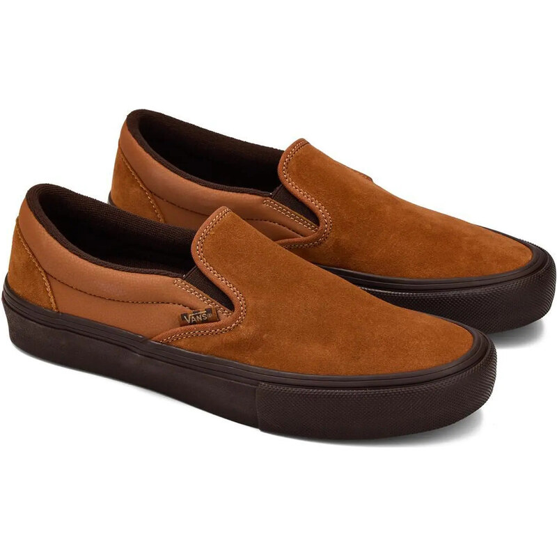Boty Vans Skate Slip-On - Brown/Gum