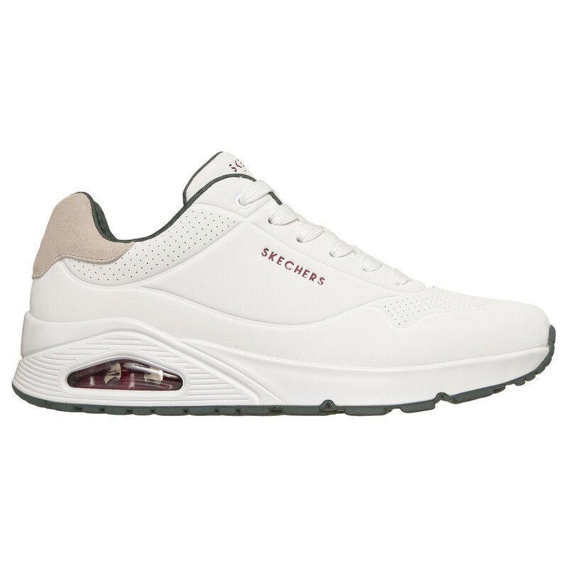 Skechers Muži UNO - Suited On Air Shoes v Bílý, Velikost 39.5