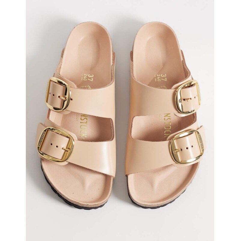 Birkenstock Arizona High Shine patent leather sandals in new