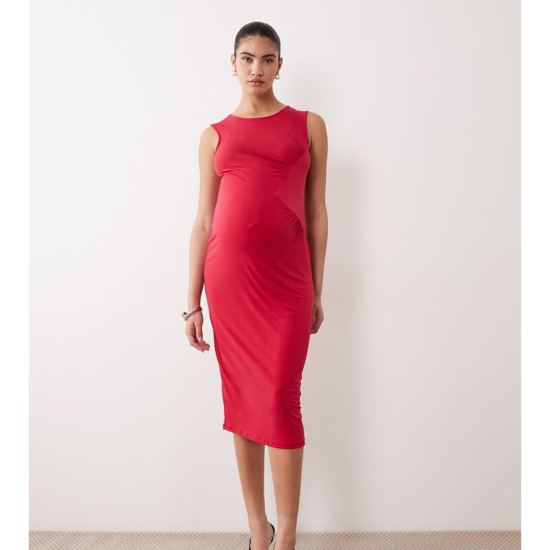 Mama.licious Mamalicious Maternity sleeveless side ruched detail 114514178