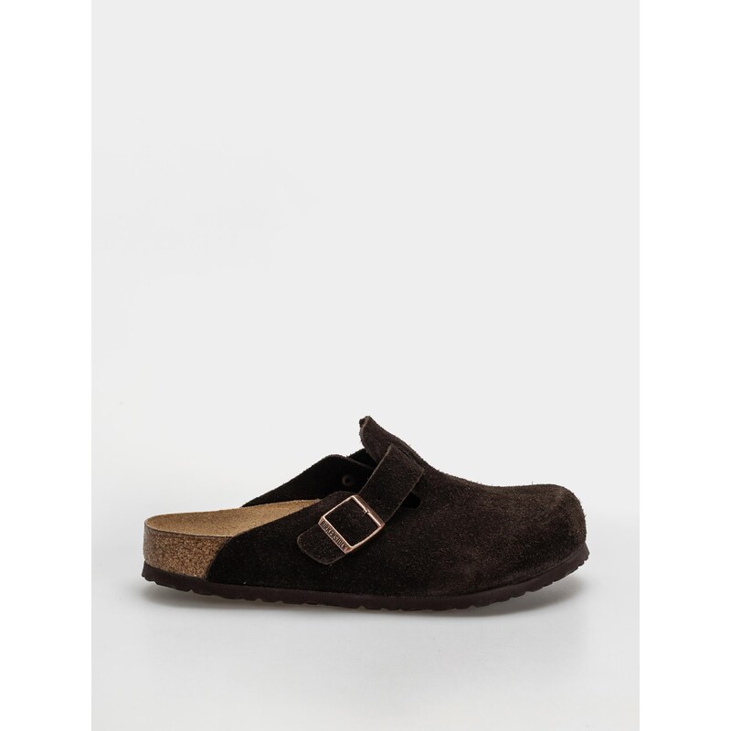 Birkenstock Boston SFB Suede Regular (mocha)béžová