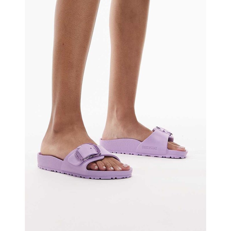 Birkenstock Madrid Big Buckle EVA sandals in crocus-Purple