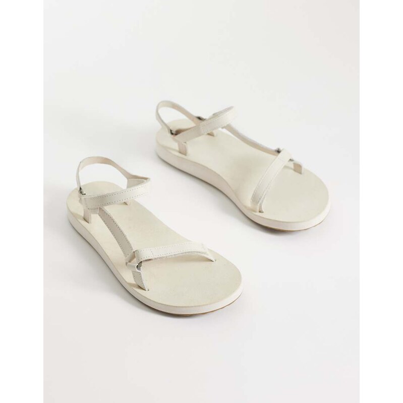 Teva Original Universal Slim Lea sandals in neutral 115704872