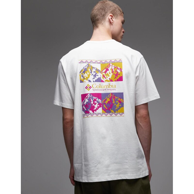 Columbia CSC heavyweight iconic t-shirt in white