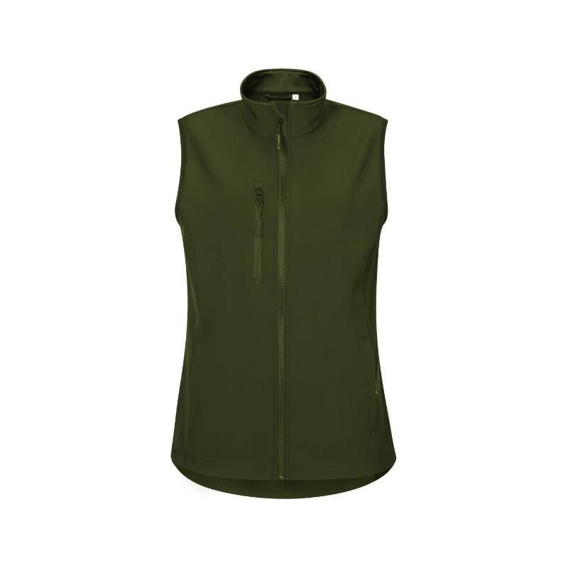 MALFINI, a.s. Trail softshellová vesta dámská military