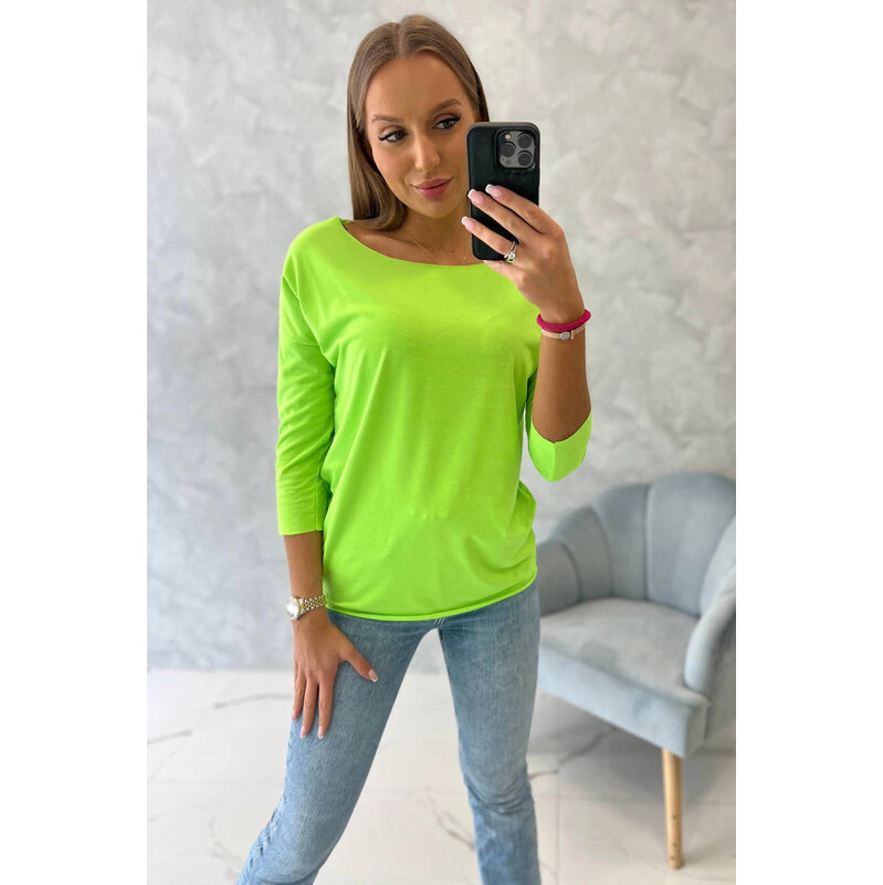 K-Fashion Halenka Casual green neon