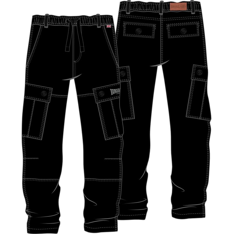 Lonsdale pánské cargo kalhoty regular fit