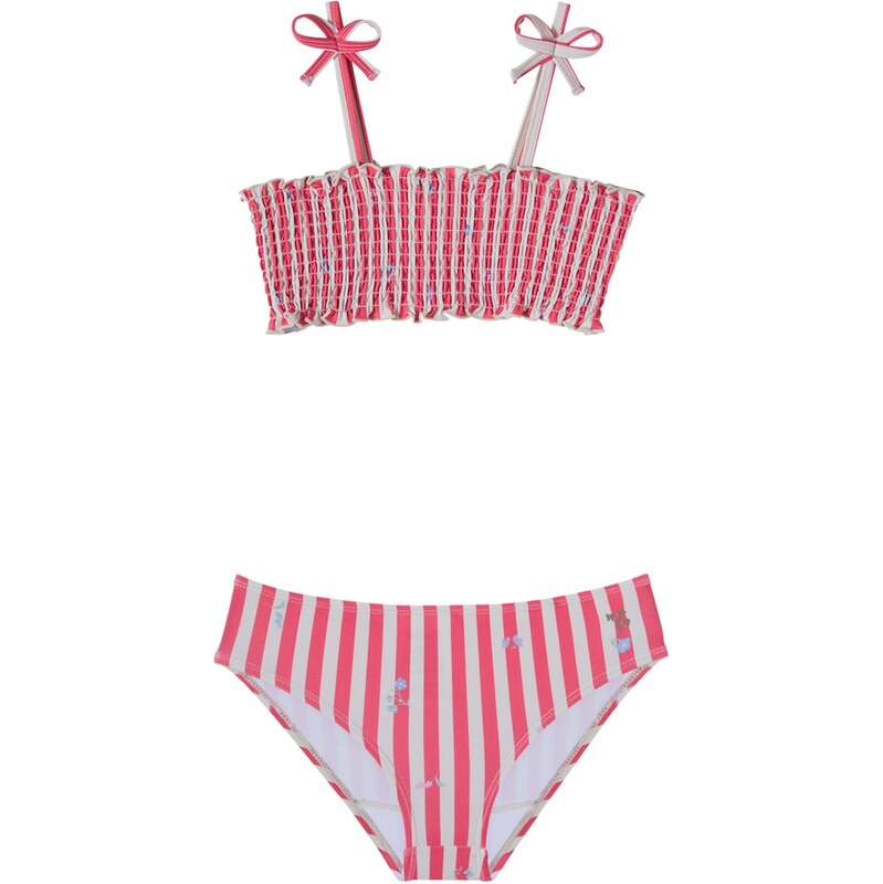 Wheat Carla striped bikini