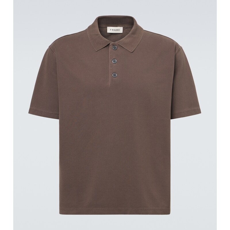 Frame Cotton piquÃ polo shirt