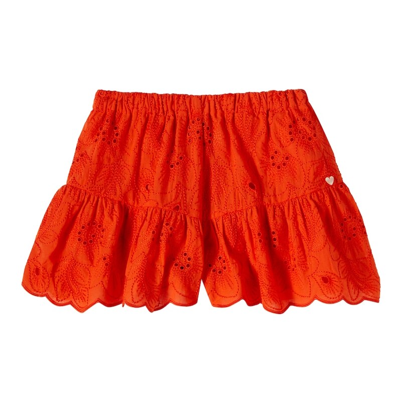 Tartine et Chocolat Broderie anglaise scalloped shorts