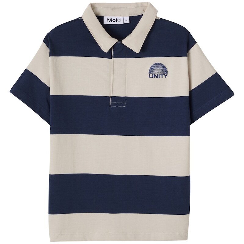 Molo Rainer striped cotton polo shirt
