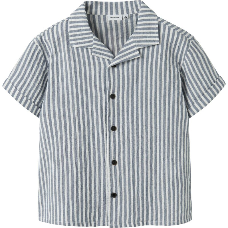 NAME IT Košile NKMFEDENIS indigo / bílá