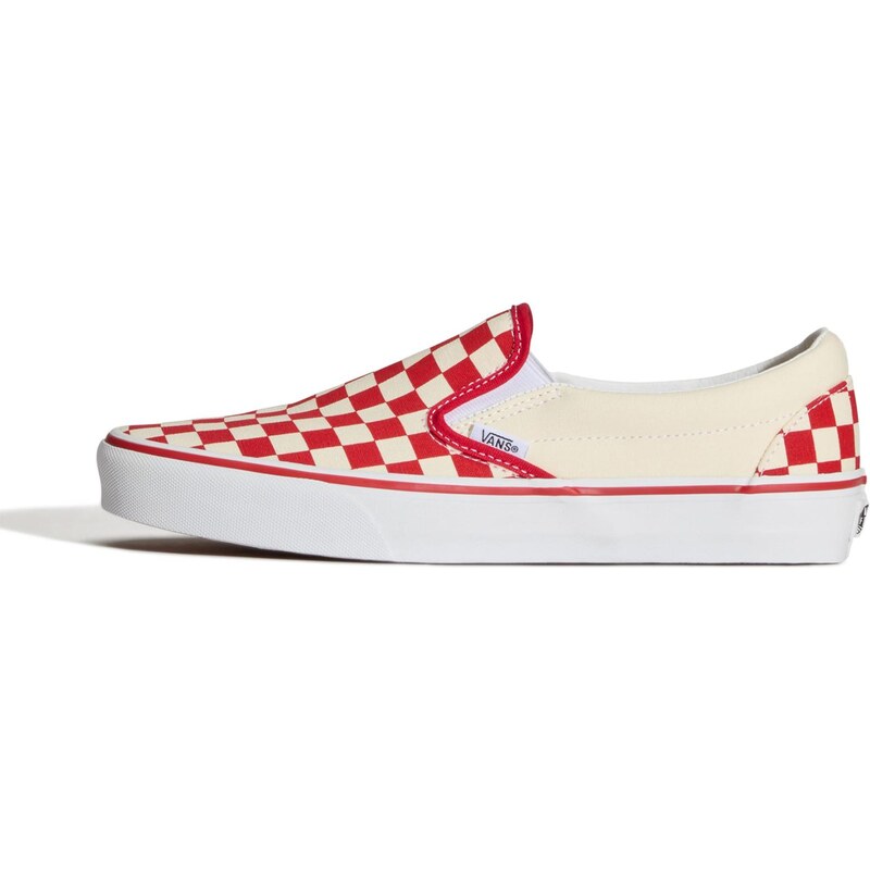 VANS Slip on boty Classic béžová / červená