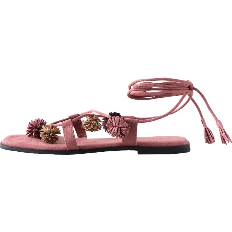 Next Sandály Forever Comfort béžová / starorůžová / vínově červená 114523999