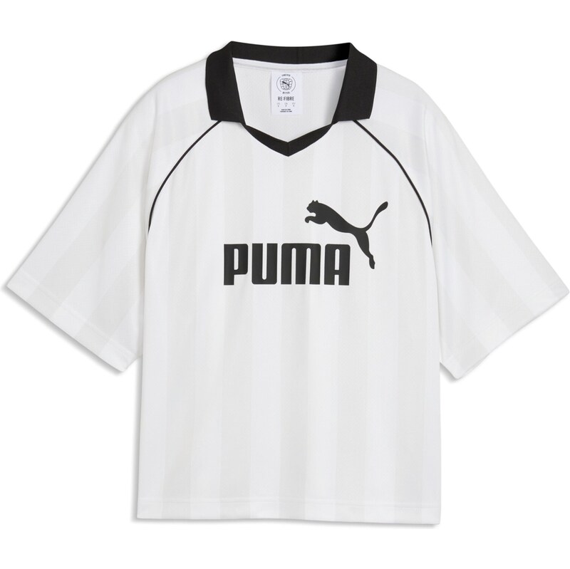 PUMA Funkční tričko ESS světle šedá / černá / bílá