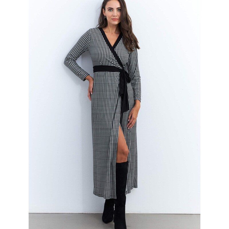 Cool & Sexy Šaty černá / bílá 114524242