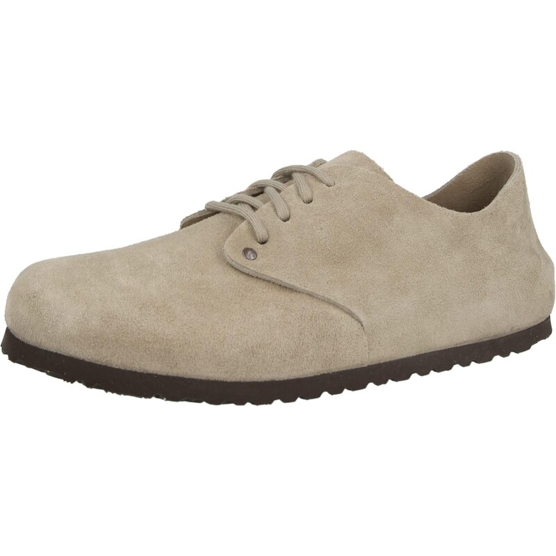 BIRKENSTOCK Šněrovací boty Maine šedobéžová