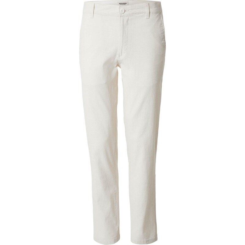 JACK & JONES Chino kalhoty JPSTOLLIE JJDAVE přírodní bílá