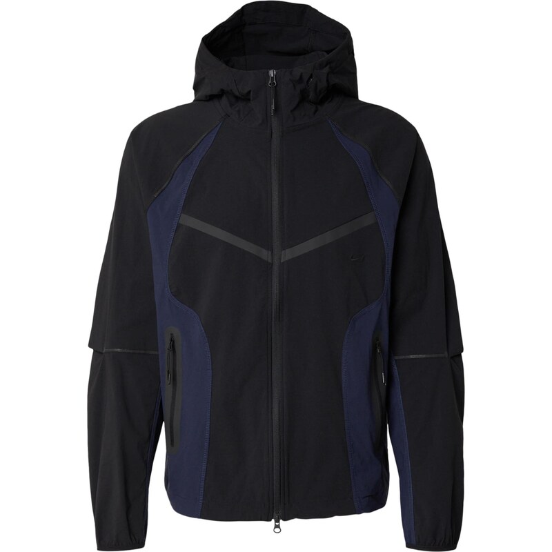 Nike Sportswear Funkční bunda Windrunner tmavě modrá / šedá /