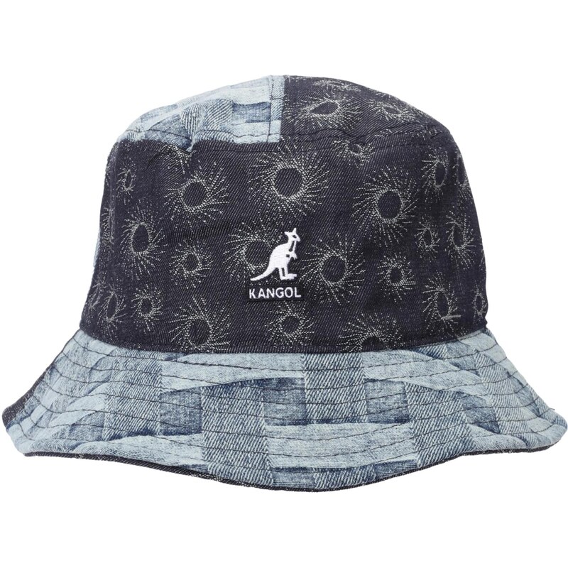 KANGOL Klobouk marine modrá / modrá džínovina / bílý melír 114524931
