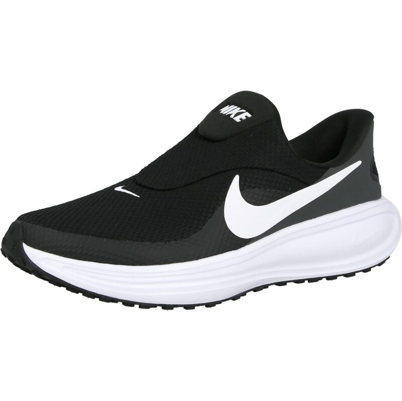 NIKE Běžecká obuv Revolution 8 EasyOn černá / bílá
