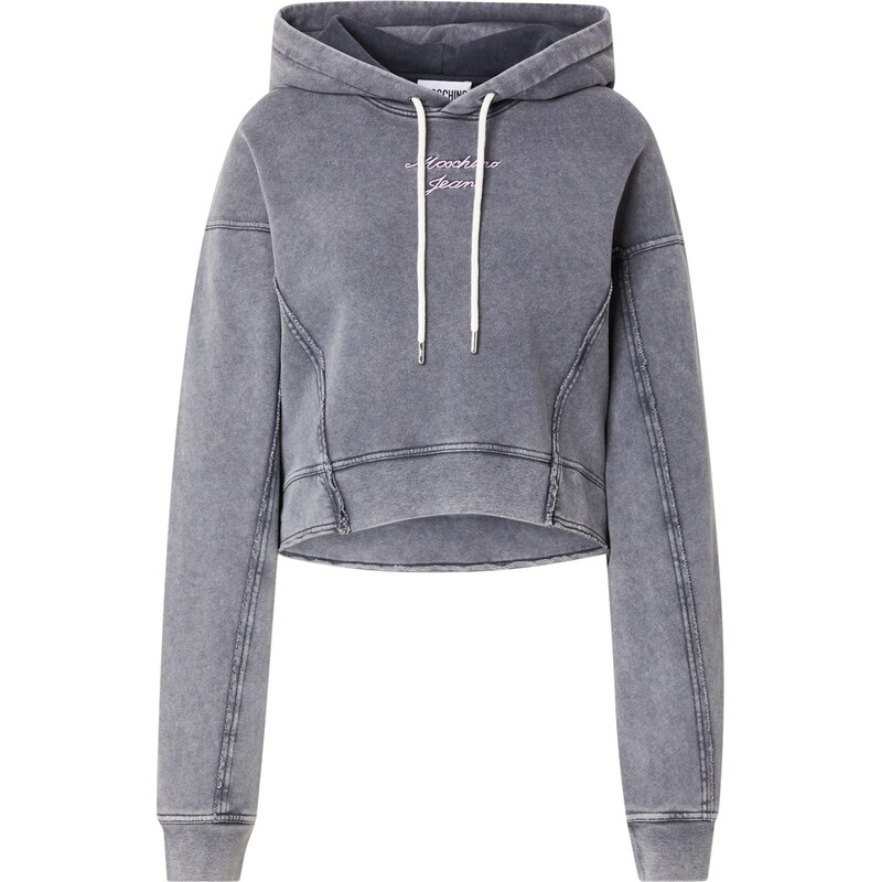 Moschino Jeans Mikina tmavě šedá 114525100