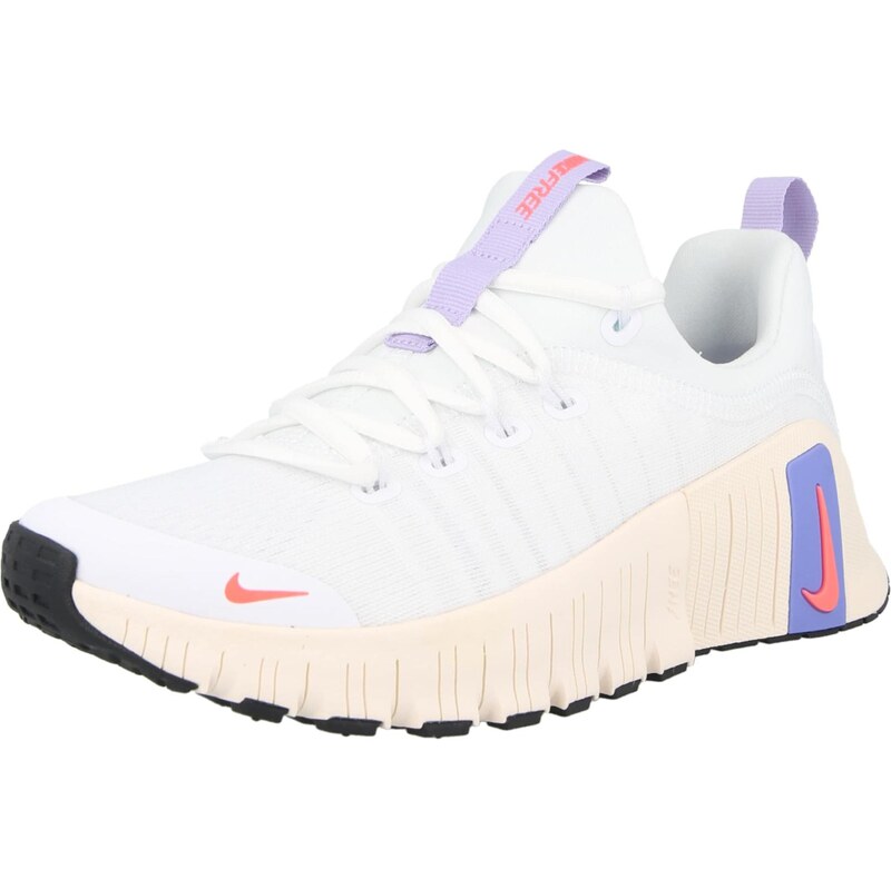 NIKE Sportovní boty Free Metcon 6 šeříková / lososová / bílá