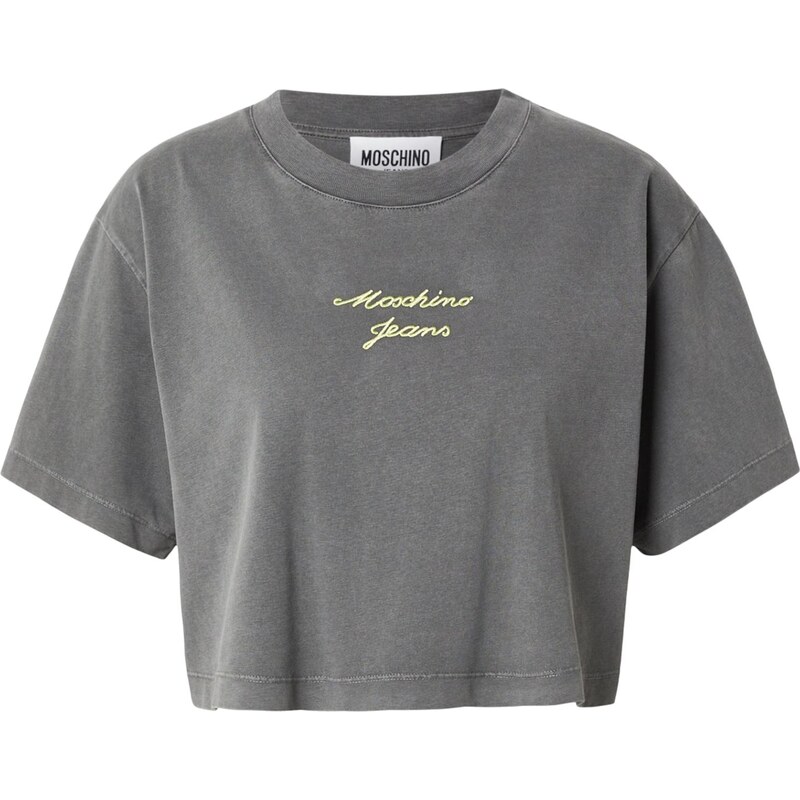 Moschino Jeans Tričko žlutá / šedá 114525244