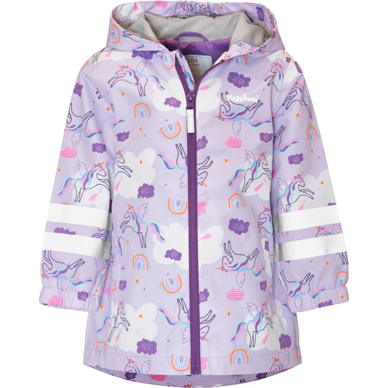 PLAYSHOES Outdoorová bunda EINHORN azurová / fialová /