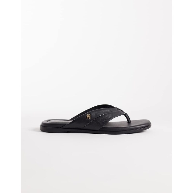 Tommy Hilfiger elevated flip flop in black 114523229