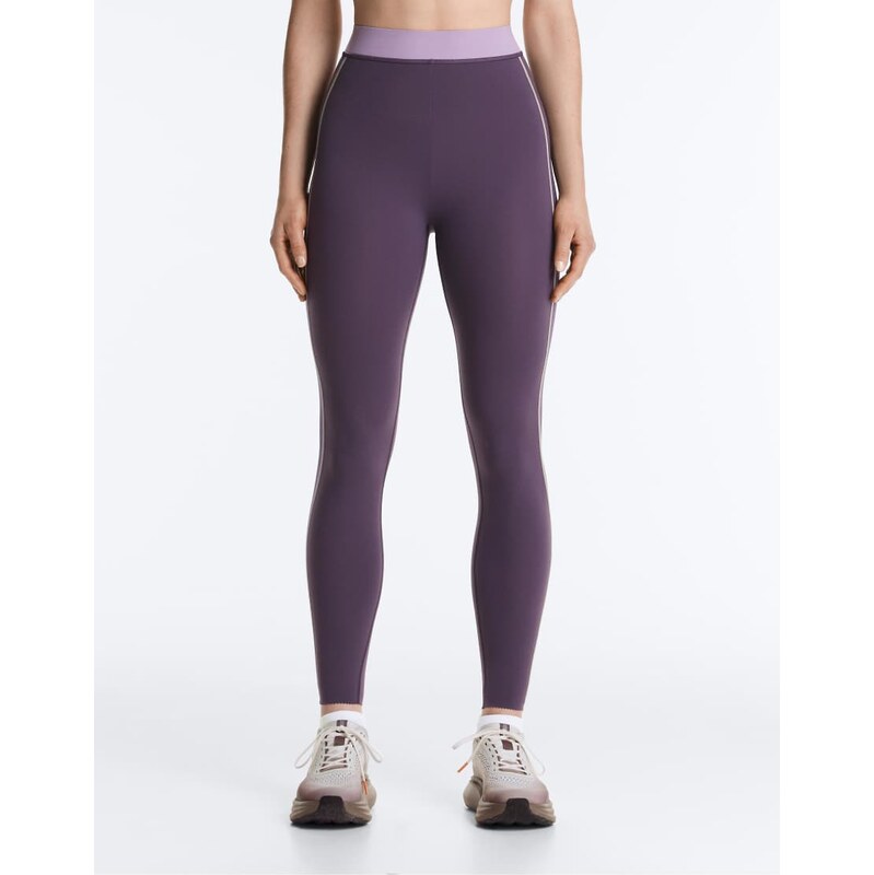 OYSHO High rise compressive ankle-length leggings in washed