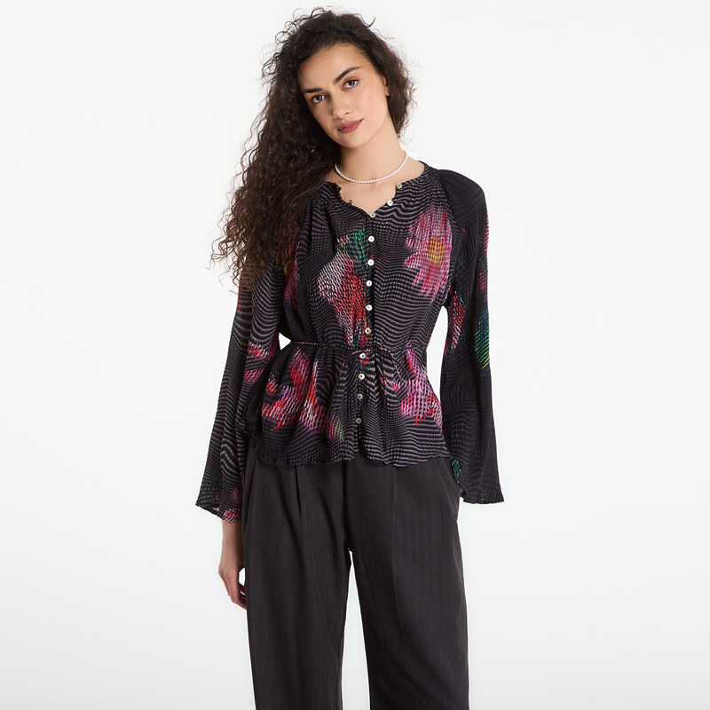 Top Desigual Blus Roce Blouse Black L 114526351