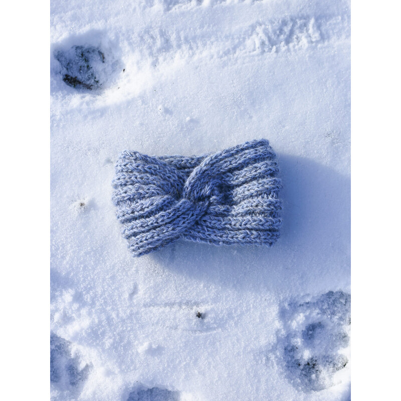 MINILE Čelenka Alpaca & Mohair Sky Blue 114216717