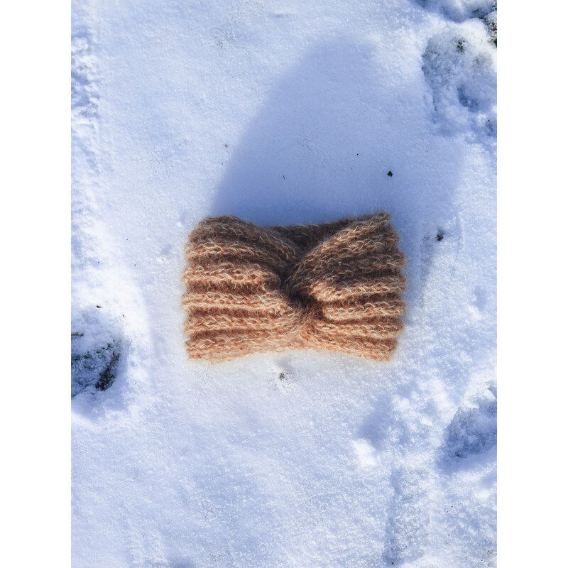 MINILE Čelenka Mohair Beige 114216718