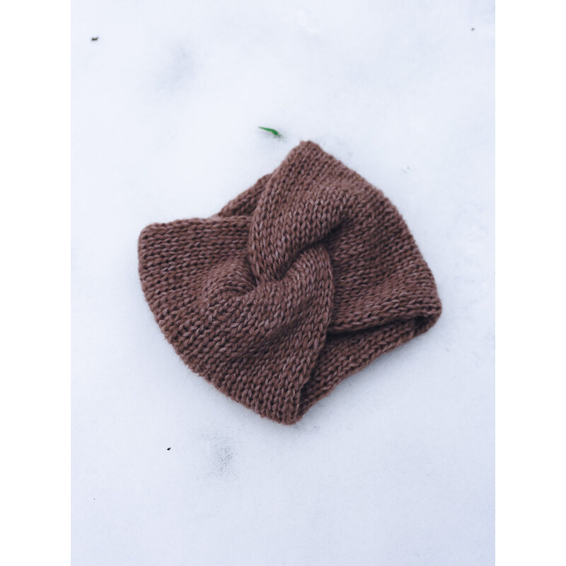 MINILE Čelenka Alpaca & Merino Mauve 114216768