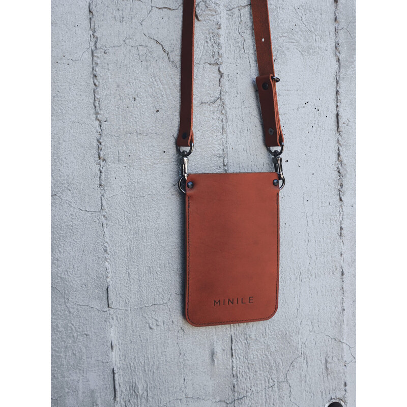 MINILE Mobile Case Pocket Brown 114216391