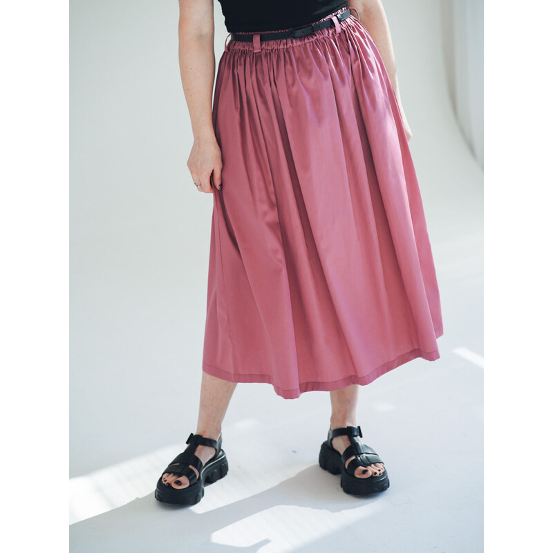 MINILE Sukně Volume Bavlna Blush - XS-S