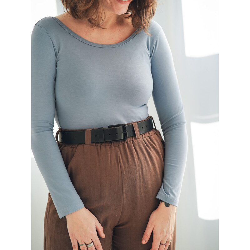 MINILE Tričko Siluet Long Light Blue - L 114216743