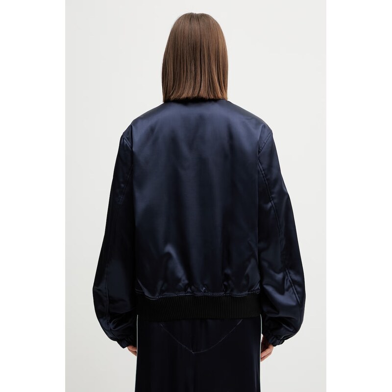 Off-White Dámský Bomber s viskózou
