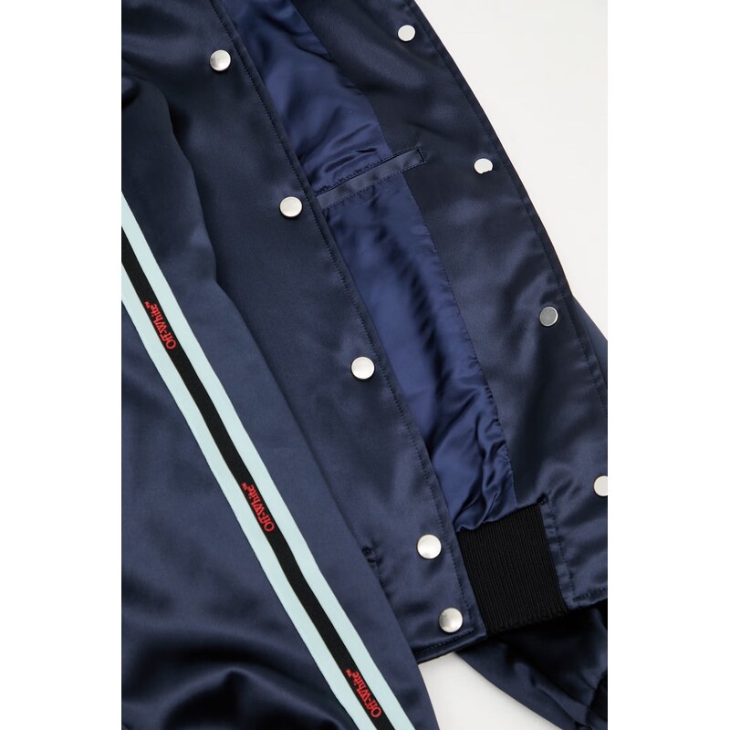 Off-White Dámský Bomber s viskózou
