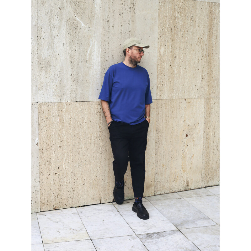 MINILE Tričko Wide Unisex Cobalt - S 114216634