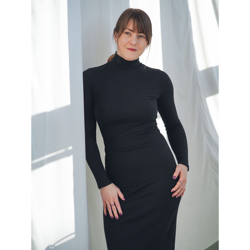 MINILE Šaty Roll Black - M