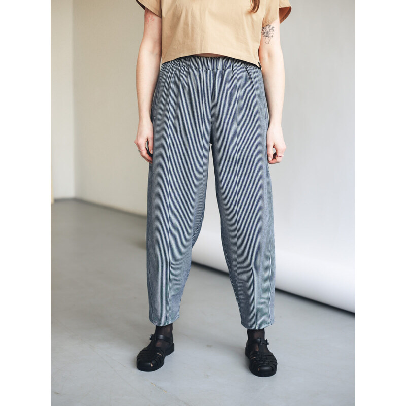 MINILE Kalhoty Barell Stripes - XS-S 114216780