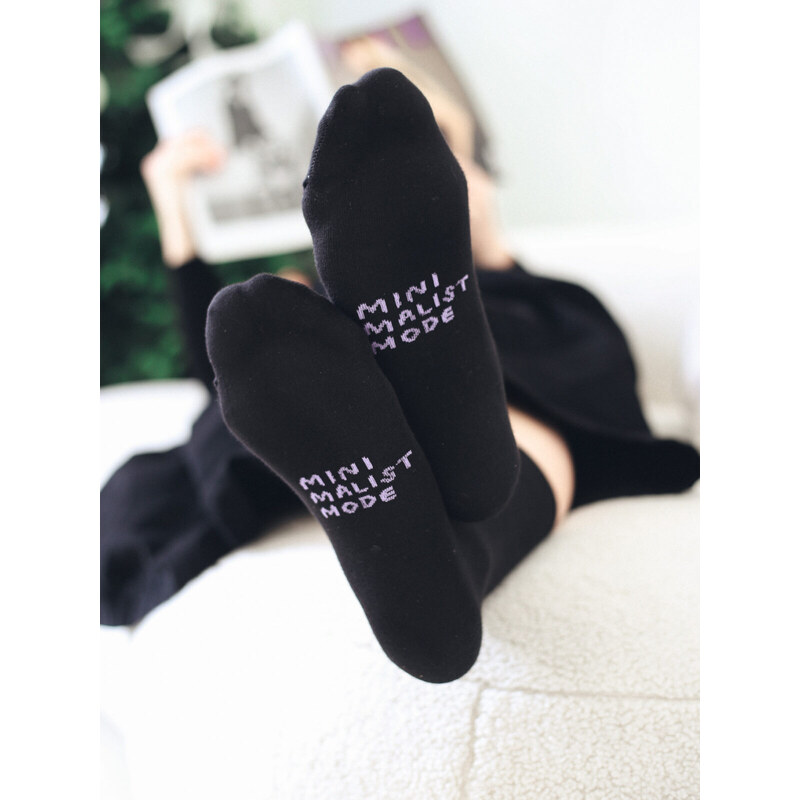 Ponožky Minile Minimalist mode Black - S 114216471