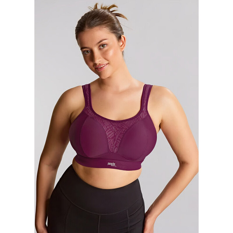 Sportovní podprsenka model 22282682 34 DD Bordó - Panache