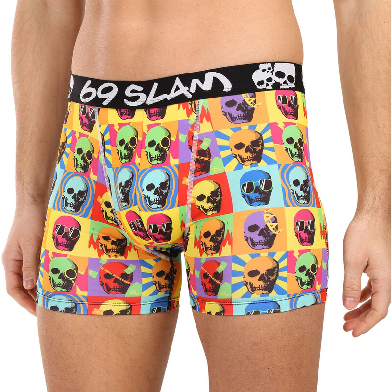Pánské boxerky 69SLAM SKULL DYLAN FITTED (MBYHGS-PO)