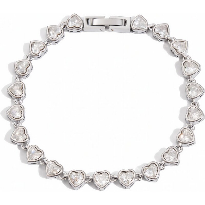 ELENYS Valena Silver – náramek z prémiové oceli 114532172